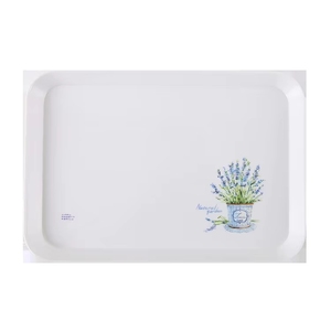 Assiettes et plateaux rectangulaires en mélamine personnalisés à motif végétal, vente en gros, pour restaurants, hôtels et usage domestique - Product Image 4