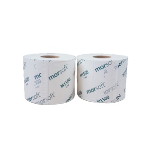 Commercio all'ingrosso di massa di polpa di bambù rotolo di <span class=keywords><strong>carta</strong></span> <span class=keywords><strong>igienica</strong></span> - Product Image 5