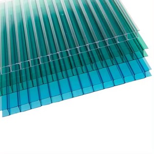 Feuille creuse de <span class=keywords><strong>polycarbonate</strong></span> de nid d'abeille de haute résistance pour la feuille de <span class=keywords><strong>polycarbonate</strong></span> de Multiwall de la serre 10mm-<span class=keywords><strong>25mm</strong></span> - Product Image 4