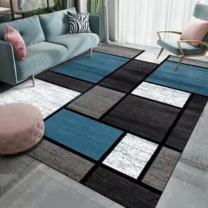 Directement usine coloré moderne, <span class=keywords><strong>tapis</strong></span> de sol imprimés en 3D <span class=keywords><strong>tapis</strong></span> fantaisie taille personnalisée <span class=keywords><strong>vinyle</strong></span> pour salon chambre <span class=keywords><strong>tapis</strong></span> de maison/ - Product Image 1