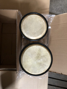 Bongos de Madera de Toon Blancos/Bongó de Percusión Latina de Madera (BOBCS006) - Product Image 5