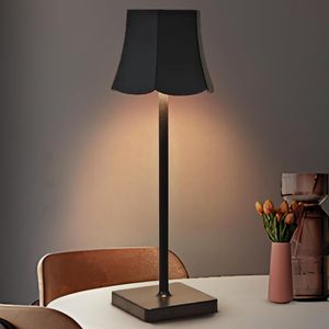 Lampe de table LED rechargeable sans fil pour chambre à coucher, décoration intérieure, restaurant, bureau, hôtel, style moderne, portable - Product Image 6