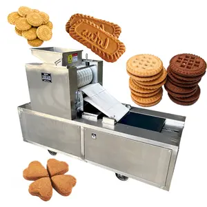Máquina automática para formar galletas de nuez dulce, máquina de producción de mini prensa de galletas