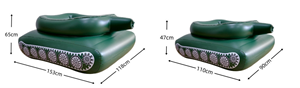 Bateau gonflable en PVC pour bataille aquatique, jouet <span class=keywords><strong>de</strong></span> piscine, véhicule aquatique pour fête - Product Image 6