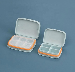 Portable <b>Pill</b> Box Medicine Planner Small <b>case</b> Medication Vitamin Holder Boxes Organizer Pillbox Dispenser Organizer - Product Image 5