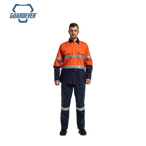 GUARDEVER Custom Industrial Mechanic Hi Vis Hombres Construcción Reflectante Seguridad Ropa DE TRABAJO - Product Image 3