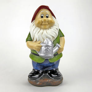 Gnomo in <span class=keywords><strong>Ceramica</strong></span> dei 7 Nani 10 1/4 Pollici Decorazione Casa/Giardino/Pianura/Salvadanaio - Product Image 2