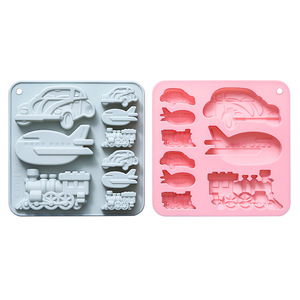 Molde de Silicona para Pastel con Diseño de Auto de 9 Cavidades, Reutilizable, de Grado Alimenticio, Bonito Molde Magnético de Silicona para Chocolate, Dulces y Hielo - Product Image 1