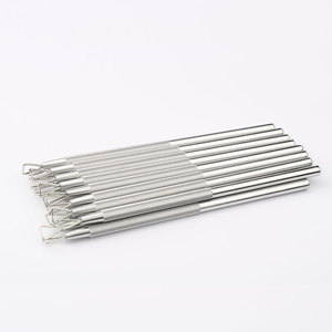 Fournisseur direct d'usine d'outils de nail art en acier inoxydable, dissolvant de vernis à ongles double tête, pour nettoyer la saleté et les débris, et - Product Image 3