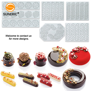 Baking công cụ Silicone fondant đường dán ấn tượng Mat hoa ren thảm cho bánh ngọt - Product Image 3