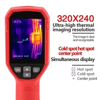 Caméra thermique UNI-T UTI120S, 120x90 pixels, 3 palettes de couleurs, sensibilité thermique <35mK, pour la construction, la réparation et les sols