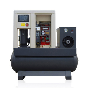 Xinlei מקצועי 10HP TD 7.5KW טנק רכוב בורג מדחס אוויר מכונה IP55 - Product Image 5