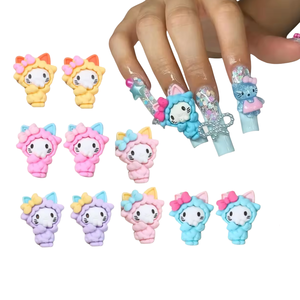 5 Colores, Adornos <span class=keywords><strong>de</strong></span> Resina 3D con Diseño <span class=keywords><strong>de</strong></span> Ovejas <span class=keywords><strong>de</strong></span> Dibujos Animados, Lindos y Kawaii, para Decoración <span class=keywords><strong>de</strong></span> Uñas y Fundas <span class=keywords><strong>de</strong></span> <span class=keywords><strong>Teléfono</strong></span> - Product Image 1