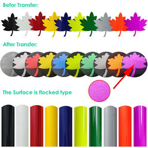 Diylobby Puff Vinyl Heat Transfer HTV Fer sur Vinyle pour T-Shirts DIY Compatible pour <span class=keywords><strong>Cricut</strong></span> <span class=keywords><strong>ou</strong></span> Silhouette <span class=keywords><strong>Cameo</strong></span> - Product Image 2