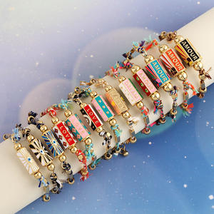 Démons oeil <span class=keywords><strong>amour</strong></span> protéger Bracelet <span class=keywords><strong>Amour</strong></span> turc nouage perlé Boho bijoux femmes amulette fête été plage saint valentin cadeau - Product Image 3