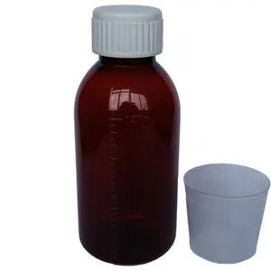 Pharmaceutical Pet Plastic Bottles For Syrup Packaging Single Stage