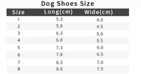 Chaussures pour chien Muker, écologiques, de luxe, à motif de dessin animé, très vendues, respirantes, en maille, antidérapantes, réfléchissantes, pour toutes les saisons
