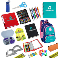 Ensemble de papeterie de bureau coloré, durable et portable pour le campus – Direct Usine