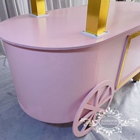 Décorations de fête prénatale et d'anniversaire, chariot à bonbons