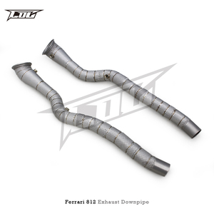 ท่อไอเสียดาวน์ไปป์สำหรับ <span class=keywords><strong>Ferrari</strong></span> <span class=keywords><strong>812</strong></span> 6.5L <span class=keywords><strong>V12</strong></span> ปี 2017-2020 ทำจากสแตนเลส ระบบไอเสียรถยนต์ ท่อไอเสียดาวน์ไปป์ - Product Image 4