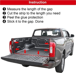 Phổ Xe Cửa Con Dấu Tự Dính EPDM Xe Con Dấu Cao Su 12M Dính Cổng Sau Con Dấu Cho Xe Bán Tải Xe Tải Tự Động Xe - Product Image 5