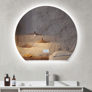 <span class=keywords><strong>Espejo</strong></span> de Pared Decorativo Semicircular, <span class=keywords><strong>Espejo</strong></span> LED Irregular, <span class=keywords><strong>Espejo</strong></span> de Baño Retroiluminado LED para Hotel, <span class=keywords><strong>Espejo</strong></span> Inteligente de Media Luna - Product Image 2