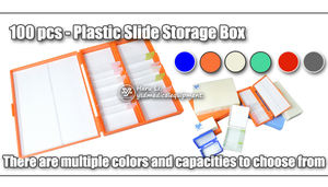スライド収納ボックス100個入りメタルロック付きコルクマット付き - Product Image 3