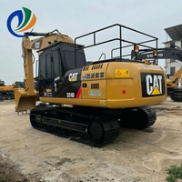 Excavatrice d'occasion Caterpillar CAT324, puissante, 24 tonnes, prête à l'emploi, matériel de construction