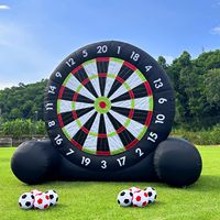 Jeu de fléchettes de football gonflable à air froid de 3 mètres Airfun à vendre