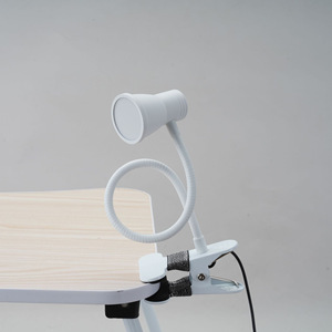 Flexible Gooseneck Clip‑On LED Desk <b>Lamp</b> Adjustable Clamp Reading Light Eye‑Care <b>Table</b> <b>Lamp</b> For Bedroom Dorm <b>Study</b> Office - Product Image 4