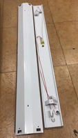 Vente directe usine – Support mural à vis pour LED, double tube, support de lampe en PP, 1200 mm, 600 mm, support d'éclairage LED, base G13, 2 ans de garantie