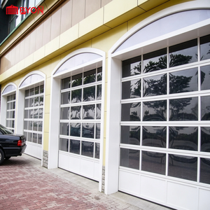 <span class=keywords><strong>Porte</strong></span> de <span class=keywords><strong>garage</strong></span> sectionnelle horizontale inclinable résidentielle personnalisée la plus avantageuse, moderne, avec surface finie - Product Image 5