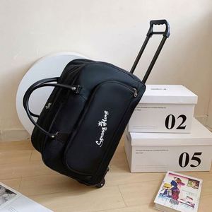 Maleta de Viaje Personalizada de Gran Tamaño, Impermeable, de Tela Oxford, con Ruedas, para Viajes, Mudanzas y Almacenamiento - Product Image 3