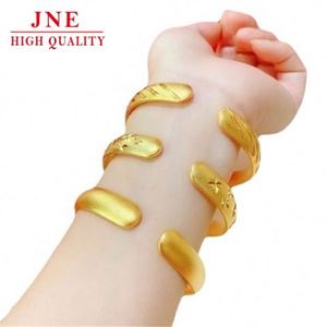 Pulsera <span class=keywords><strong>de</strong></span> Oro Vietnamita para Mujer, Diseño <span class=keywords><strong>de</strong></span> Lluvia <span class=keywords><strong>de</strong></span> Estrellas, Estilo Antiguo, <span class=keywords><strong>Sutra</strong></span> del Corazón, Venta al por Mayor - Product Image 1
