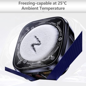 Quạt làm mát điện thoại chơi game từ tính <span class=keywords><strong>RGB</strong></span> SMONAMA TL26 với cổng Type C và màn hình LCD, tích hợp giá đỡ điện thoại - Product Image 5