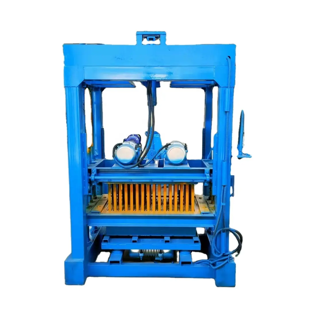 HY4-30 Low Cost Brick Making Machines For Small Enterprises Hollow Block Machines For Wall Construction