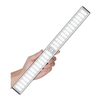 TAIKOO Super lumineux Rechargeable sans fil capteur magnétique Led placard couloir sous armoire cuisine bande veilleuse Bar