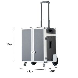 Meilleure qualité 43L étui à échantillon pull-up classique de luxe technologie de pull-up brevetée pour lunettes de soleil lunettes fabriqué en allemagne fermeture éclair - Product Image 2