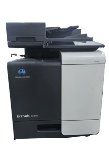 เครื่องถ่ายเอกสารขาวดำ <span class=keywords><strong>Konica</strong></span> <span class=keywords><strong>Minolta</strong></span> Bizhub <span class=keywords><strong>4050i</strong></span> รุ่นปรับสภาพใหม่ เครื่องถ่ายเอกสารมัลติฟังก์ชั่นปรับสภาพใหม่ เครื่องพิมพ์ อุปกรณ์สำนักงาน - Product Image 1