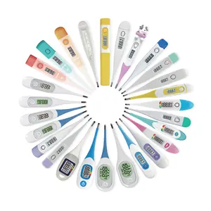 Termometer Digital pengukur suhu bayi, termometer Digital MDR klinis, termometer Oral, anti air, demam, profesional, pabrik OEM ODM
