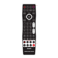 Télécommande universelle infrarouge à code fixe RCT057 pour applications domestiques, étanche IP67, code personnalisable, télécommande TV BLE/RF pour lecteurs AV