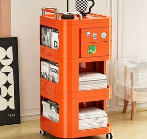 Meuble de Rangement Mobile Multi-<span class=keywords><strong>Tiroirs</strong></span> à Espaces Étroits, Organisateur Roulant pour Chambre, Salle de Bain, Cuisine, Idéal pour les Coins et Gain de Place - Vente Flash - Product Image 1
