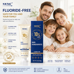 Dentifrice en gros pour soins bucco-dentaires, 10 % Nano Hydroxyapatite, sans fluor, blanchissant et rafraîchissant, pour dents sensibles - Product Image 5