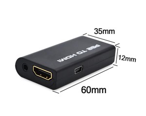 Convertidor de <span class=keywords><strong>PS2</strong></span> a <span class=keywords><strong>HDMI</strong></span>, Adaptador de Video y Audio HD para Sony PlayStation 2 - Product Image 3