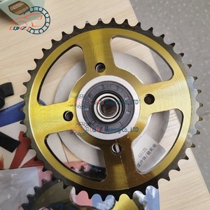 Kit de pignons CQHZJ 14T 39T Pas 428 pour <span class=keywords><strong>moto</strong></span> <span class=keywords><strong>Suzuki</strong></span> GN125 GS125 HJ125, idéal pour les charges et les terrains montagneux - Product Image 5