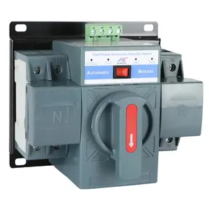 BEST China ATS Supplier Mulang Brand CB Class 125a Changeover Switch 4 Pole 100 Amp 250a 3p ATSE Automatic Transfer Switch