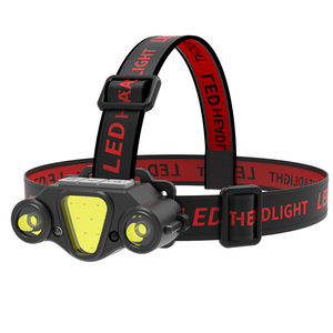 Ledhead LED Headlamp Rechargeable Lithium <b>Battery</b> 120lm W White <b>Light</b> Outdoor Fishing Hands Free Motion <b>Sensor</b> - Product Image 2