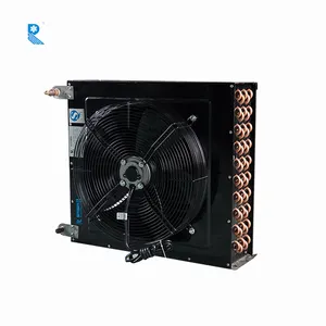 Ruixue 2024 Condensador de refrigeração refrigerado a ar tipo H de alta recompra 8.5m2 com um ventilador axial para sala fria