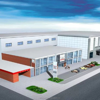 Boutique phare en acier à construction rapide et élégante - Façade modulaire flexible pour l'établissement de marques urbaines