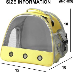 Luxury Eco-Friendly Pet <b>Dog</b> & Cat Trolley <b>Backpack</b> Oxford Material Zipper Closure Solid Pattern-Portable Outdoor Travel <b>Carrier</b> - Product Image 3